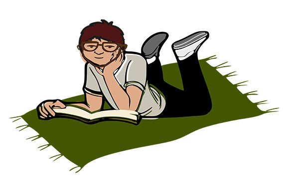 A Kid Reading 3