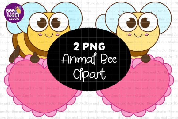 Animal Bee PNG Sublimation Clipart