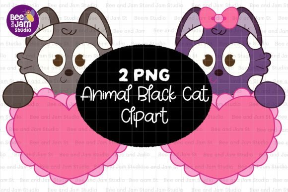 Animal Black Cat PNG Sublimation Clipart: Your All-in-One Creative Spark for Every Season and Celebration
