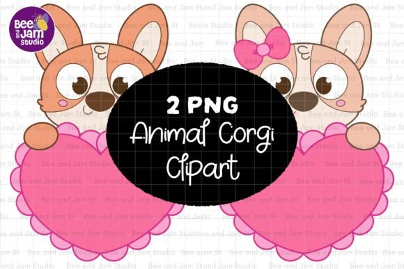 Animal Corgi Dog PNG Sublimation Clipart