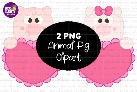 Animal Pig PNG Sublimation Clipart: Your Go-To Creative Asset for Every Season and Celebration