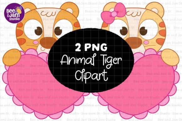 Animal Tiger PNG Sublimation Clipart