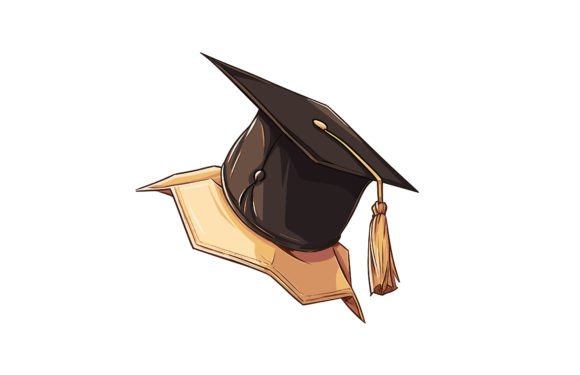 Graduation Cap Vector Illustration: A Versatile Design Asset for Educators, Designers, and Celebrators