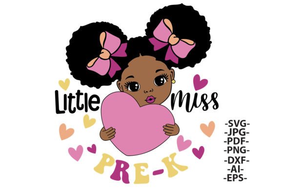 Little Miss Prek SVG: Back-to-School Design Done Right